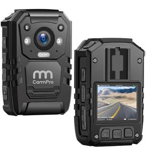 lot 1591 image: 1296p Hd Police Body Camera128g Memorycammpro Premium Portable Body Camerawat...