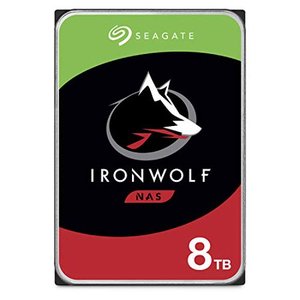 lot 1600 image: Seagate IronWolf 8TB NAS Internal Hard Drive HDD - 3.5 Inch SATA 6Gbs 7200 RPM 256MB Cache for RAID Network Attached Storage - Frustration Free Packaging (ST8000VN004) (ST8000VNZ04N004)
