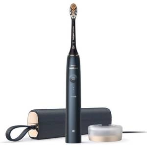 lot 1605 image: $$ Philips - Sonicare 9900 Prestige Rechargeable Toothbrush with SenseIQ - Midnight - Retail $330