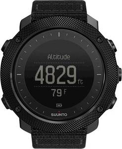 lot 1608 image: $$$ Suunto Traverse Alpha Stealth Watch, Black - Retail $800