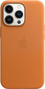 lot 1613 image: Apple - iPhone 13 Pro Leather Case with MagSafe - Golden Brown
