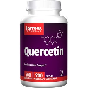 lot 4536 image: Jarrow Formulas Quercetin, For Cardiovascular Support, 500mg, 200 Capsules