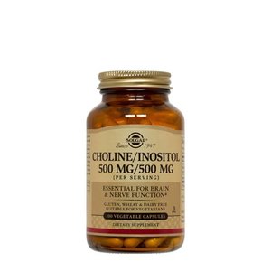 lot 4543 image: Lot of 2 - Solgar CholineInositol 500 MG500MG