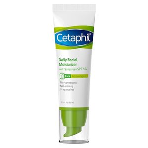 lot 4567 image: CETAPHIL Daily Facial Moisturizer SPF 50  1.7 fl oz Pack of 2  Gentle Facial Moisturizer For Dry to Normal Skin Types  No Added Fragrance  Dermatologist Recommended Brand