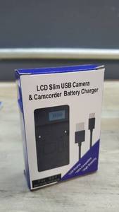 lot 4578 image: NP-BK1 LCD USB Charger for Sony Cyber-Shot DSC-S750, DSC-S780, DSC-S950, DSC-S980, DSC-W180, DSC-W190, DSC-W370, MHS-PM5, Webbie HD, Webbie MHS-PM1 Camera and More