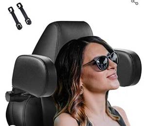 lot 4638 image: Car Headrest Pillow,Adjustable Road Pal Car Headrest,Sleep Travel Car Headrest,Car Seat Headrest Neck Rest Cushion for Adults