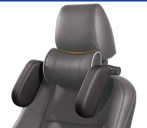 lot 4649 image: Car Seat Headrest Pillow, U-Shaped Adjustable Car Head Neck Support, Comfortable Car Rest Pillow