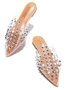 lot 6005 image: Cape Robbin Womens Mule Shoes - Size 8.5