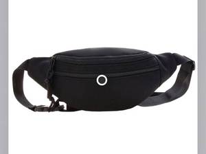 lot 6018 image: Fashion Women Solid Color Messenger Bag Multi Layers Waist Pack