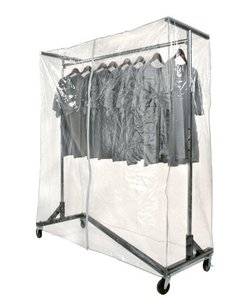 lot 6812 image: Econoco Z Rack Cover with Support Bars (Rack sold separately)