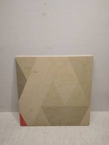 lot 6833 image: wood wall art