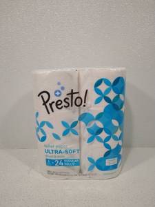 lot 6886 image: Presto ultra soft toilet paper, 6 rolls