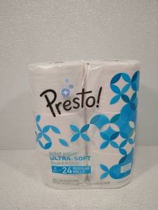 lot 6887 image: presto ultra soft toilet paper, 6 rolls