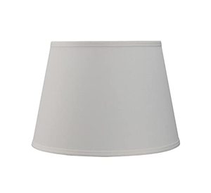 lot 6889 image: Aspen Creative 32056 Transitional Hardback Empire Shape Spider Construction Lamp Shade in Off White, 15 wide (11 x 15 x 10 12)