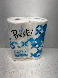 lot 6925 image: Toilet Paper 6 Roll Set Ultra Soft Septic Safe 308 Sheets Household Bathroom