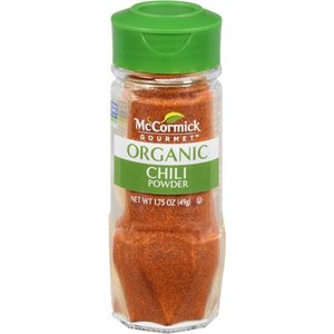 lot 11454 image: McCormick Gourmet Organic Chili Powder, 1.75 oz Lot of 7
