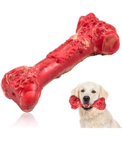 lot 11475 image: Dog Chew Toys for Aggressive Chewers Medium Large Breed, Indestructible Natural Rubber Squeaky Dog Toys for Large Dogs, Puppy Teeth Cleaning Dog Christmas Birthday