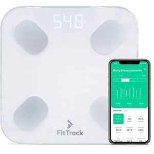 lot 11489 image: FitTrack Dara Bmi Smart Scale Bluetooth