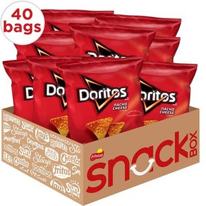 lot 12332 image: Doritos Nacho Cheese 1 oz Bags - 40 Pack