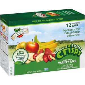 lot 12337 image: Brothers All Natural Fruit Crisps, Variety Pack, 12 ct, 0.37 oz -Lot of 2