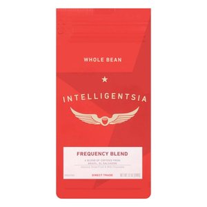 lot 12345 image: Intelligentsia Frequency Blend Whole Bean Coffee 12 oz. Stand-Up Bag