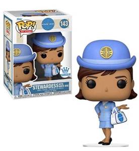 lot 12387 image: Funko Pop Ad Icons - Stewardess with Blue Bag