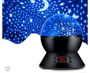 lot 13383 image: Mokoqi Star Projector Night Lights for Kids with Timer