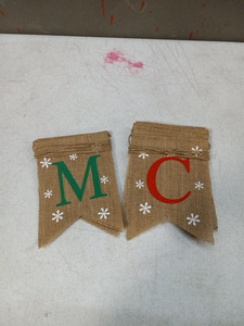 lot 16593 image: Merry Christmas Banner