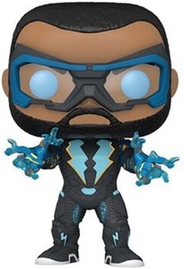 lot 16604 image: Lot Of 2 - FUNKO POP HEROES Black Lightning- Black Lightning & FUNKO POP TLC Chilli
