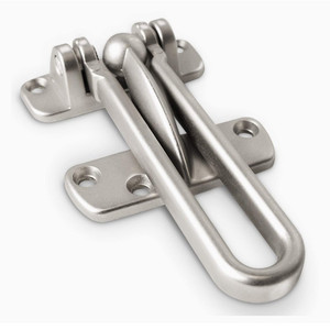 lot 16610 image: Jack N� Drill Swing Bar Door Lock - 2 Pack Durable Door Guard for Back and Front Doors, Childproof Door Security Made from Reinforced Diecast Metal for Home Security and Peace of Mind