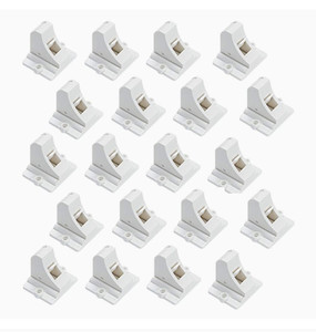 lot 16629 image: 20 Pack Magnetic Cabinet Locks Baby Proofing - Vmaisi Children Proof Cupboard Drawers Latches - Adhesive Easy Installation