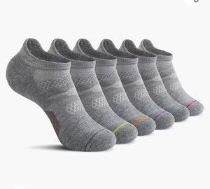 lot 16637 image: Lot Of 4 - MWUS Womens Ankle Running Socks,6 Pack Cushioned Low Cut Tab Athletic Socks