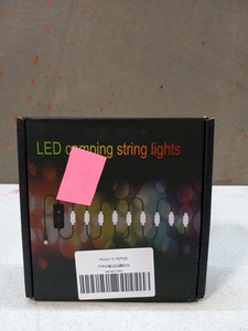 lot 16641 image: LED Camping String Lights - USB , Music Mode , Adjust Brightness , Non-Destructive Installation , Mobile APP Control