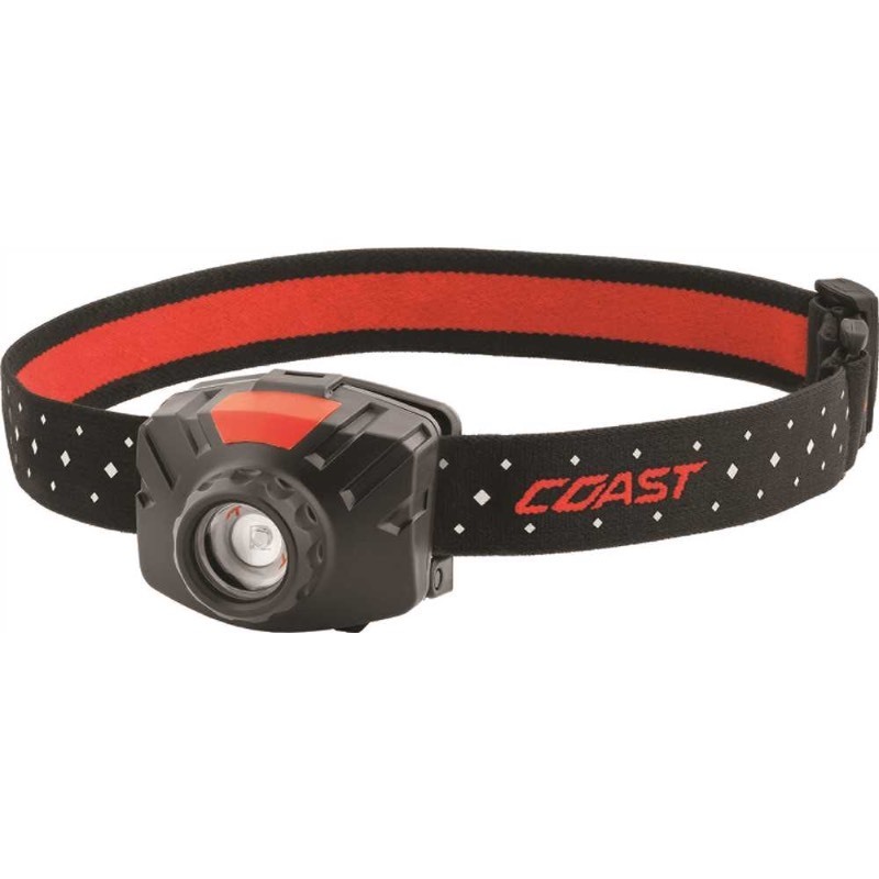 lot 9112 image: Coast FL60R 450 Lumens Rechargeable LED Headlamp