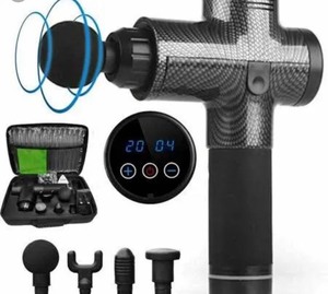 lot 1317 image: Massage gun carbon fiber