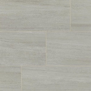 lot 1324 image: Daltile Nova Falls Gray 12 in. x 24 in. Porcelain Floor and Wall Tile (15.6 sq. ft.Case), Grey 8 cases