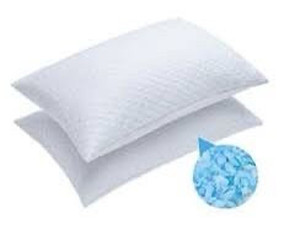 lot 1370 image: RGTIME Shredded Memory Foam Pillows for Sleeping Queen 2-Pack
