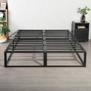 lot 1391 image: Ssecretland 14 Inch Full Size Bed Frame Metal Platform and Anti-Slip Bed Frame for Noise Free with Underbed Storage Heavy Duty and Easy Assembly Mattress Frame with Strong SupportNo Box Spring Need