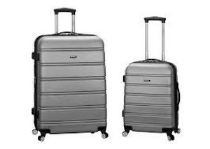 lot 1394 image: Rockland Melbourne Hardside Expandable Spinner Wheel Luggage