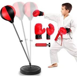 lot 1405 image: champion boxing punching bag set for kids