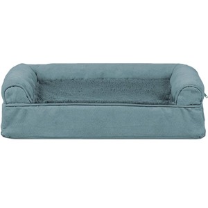 lot 1446 image: FurHaven Pet Dog Bed Orthopedic Ultra Plush Sofa-Style Couch Pet Bed for Dogs & Cats, Deep Pool, Large