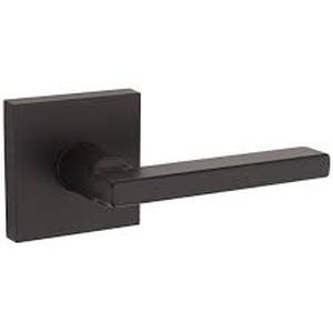 lot 1421 image: Kwikset 154HFL SQT 514 CP Hall And Closet Door Leverset 91540-035 BLACK - SEALED