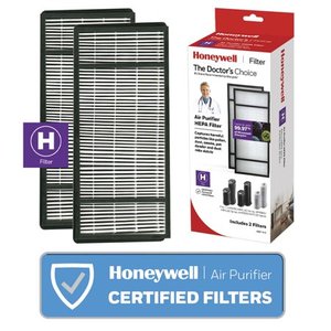 lot 5752 image: Honeywell True HEPA Replacement Filter H, 2-Pack, HRF-H2