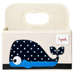 lot 5763 image: 3 Sprouts Baby Diaper Caddy - Organizer Basket for Nursery