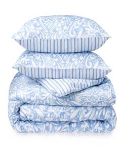 lot 5791 image: Martha Stewart Avery Medallion 3 Piece Comforter Set - Queen