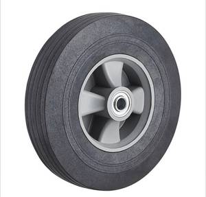 lot 5807 image: 8 inch by 2 inch Soild Rubber Wheel