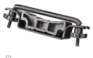 lot 5814 image: Replacement Hardware Mounting Kit for Vortex Rooftop Cargo Carrier, Black, 1.5 x 6