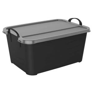 lot 5839 image: Life Story - Locking Stackable Organization and Storage Container - Black