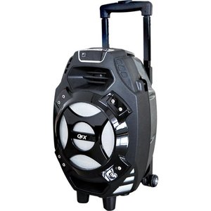 lot 5842 image: QFX PBX-61081BT Portable Tailgate Bluetooth Speaker and FM Radio