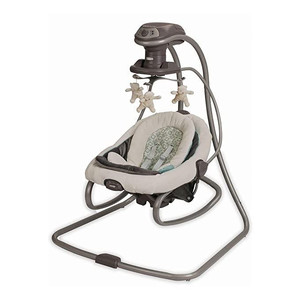 lot 5845 image: Graco DuetSoothe Swing and Rocker